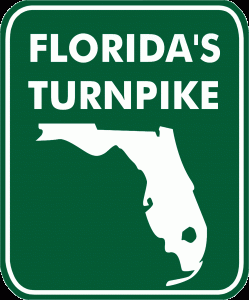 Florida's Turnpike sign